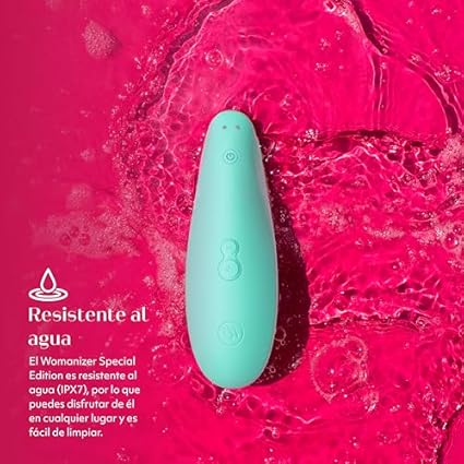 Womanizer Special Edition Succionador de clítoris Femenino | Estimulador Vibrador Mujer con 8 niveles de intensidad | Juguetes eróticos para pareja sexuales | Mint