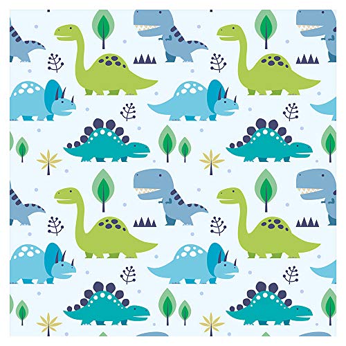 murando Vlies Tapete Deko Panel Fototapete Kinderzimmer Wandtapete Wanddeko 10 m Tapetenrolle Mustertapete Wandtapete modern design Dekoration - Dinosaurier Dino für Kinder Junge e-B-0023-j-a