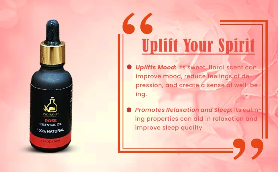 Aceite esencial de rosa damascena 100% natural 1 Fl Oz miniatura 3