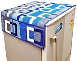 Generic Risecollection Multicolor Printed Kühlschrank/Kühlschrank Top-Abdeckung Mit 6 Taschen (Kühlschrank Cover) | Kitchen-Act-3182