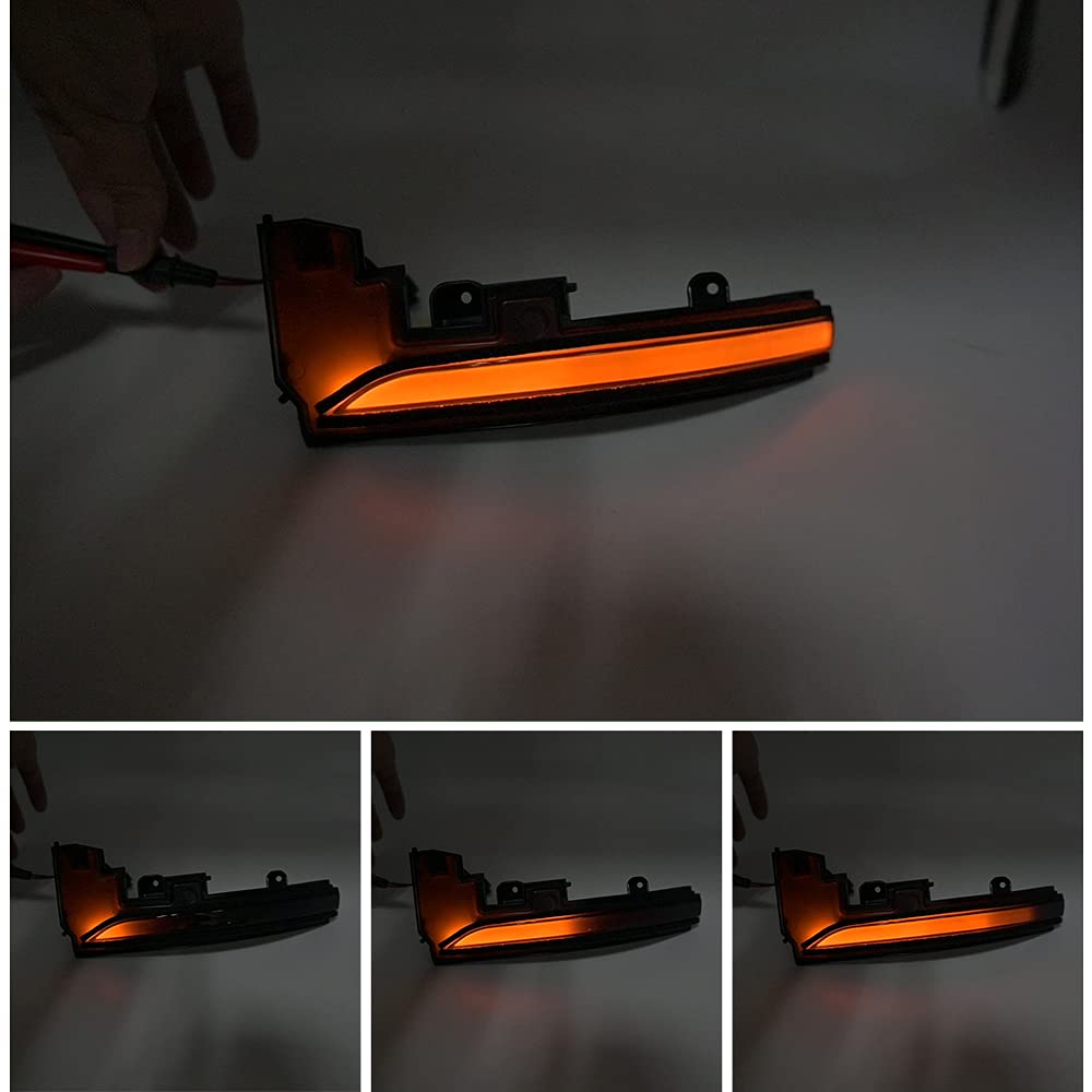 Para Land Rover Discovery 17-18 Range Rover Sport 14-18 Range Rover Evoque MK4 Dynamic LED Espejo lateral Intermitente Intermitente Ala lateral Espejo retrovisor Luz de señal de giro