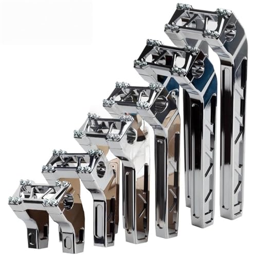 Torretas de manillar de 28mm con elevación regulable de 4 a 14 para Softail 4