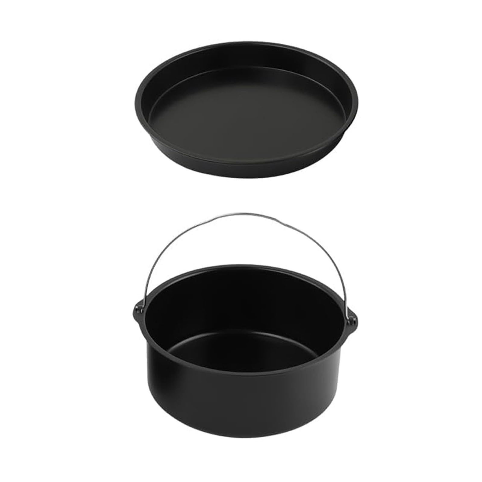 Yhplxyuus Nonstick Air Fryers Basket Carbon Steel Baking Tray Cooking Liners Air Fryers Accessories for Kitchen Cooking Home Baking Tool