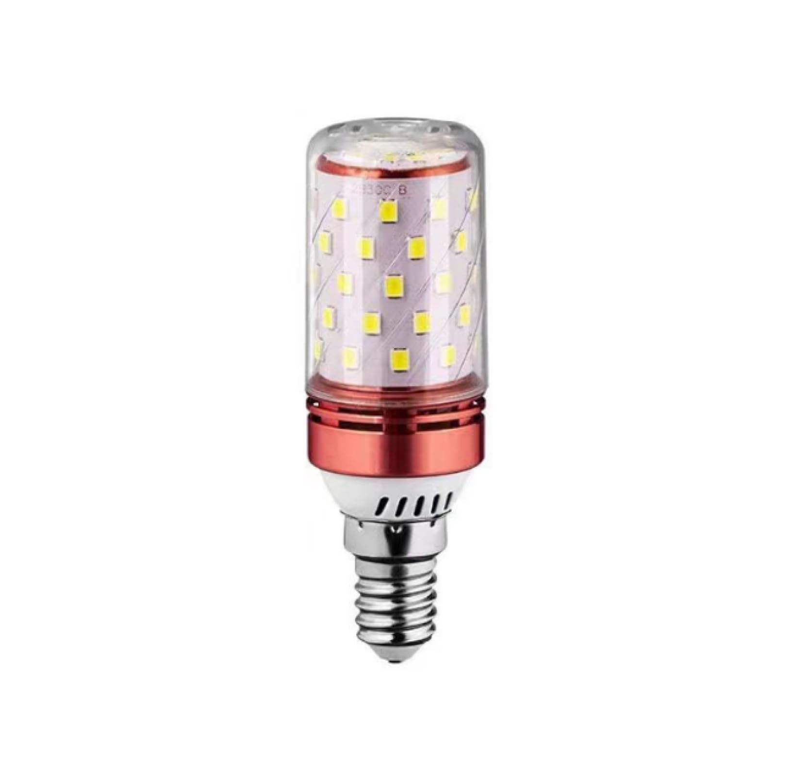 Hope lamps E14 20W 220V LED Light Bulb Screw Mouth Color Lighting Atmosphere Romantic Atmosphere Light Photography Fill Light 1000LM 1PCS Red Light