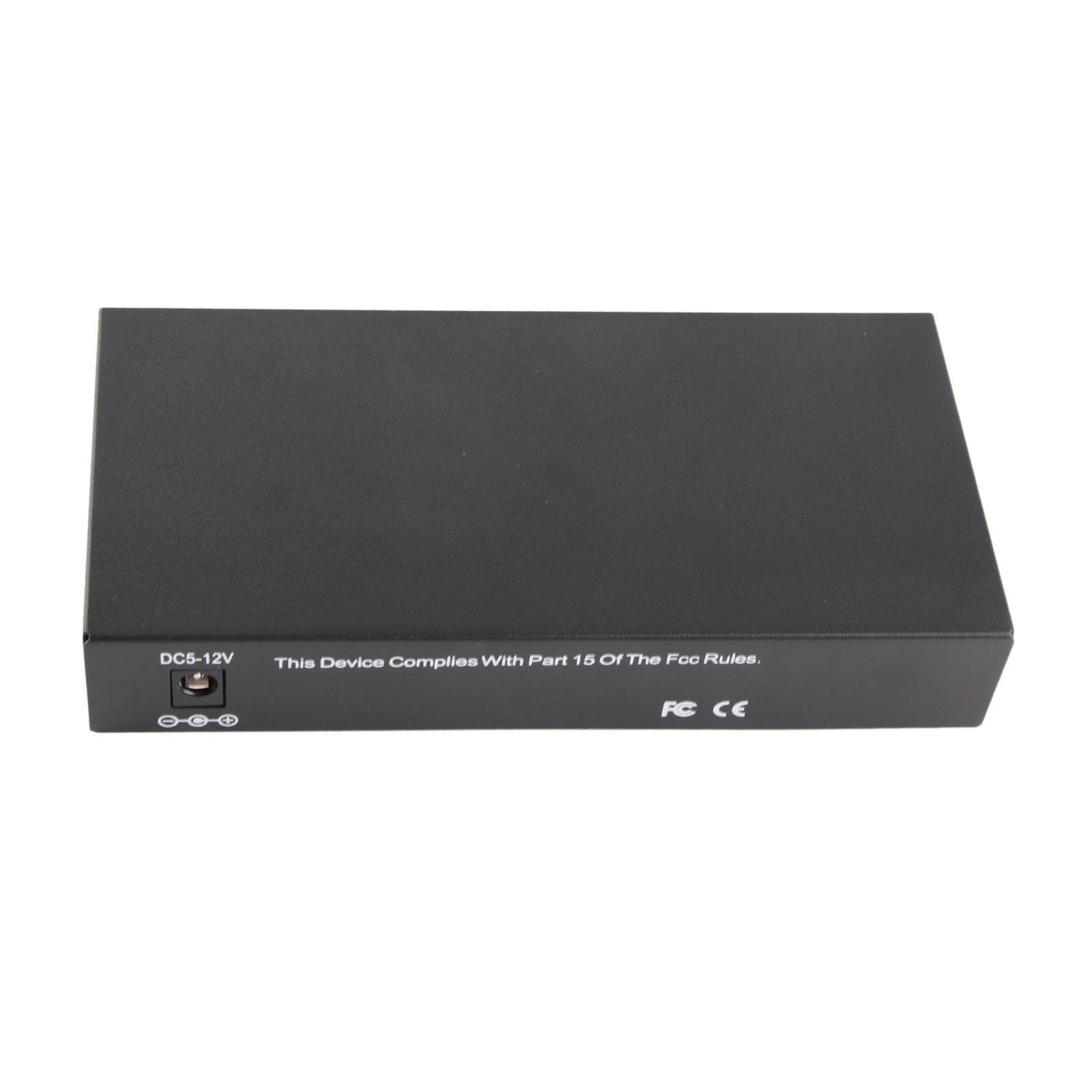 TOPINCN Convertisseur de Média Ethernet Gigabit, Adaptateur Double Fiber RJ45 pour Réseau de Bureau et de Maison, 10/100/1000M