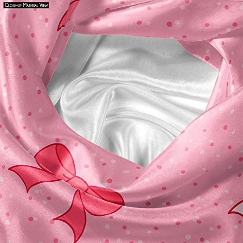 Image of ArtzFolio Pink Bows | Reusable Sack Bag | Bag for Gym, Storage, Vegetable & Travel