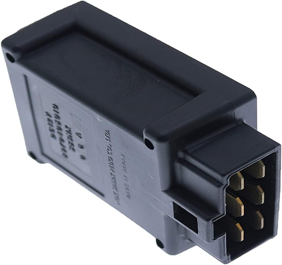 Time Relay 8970405010 8970405011 12V with 6 Pins for Isuzu 3LD1 4JB1 4JG1 4JG2 4LB1 4LC1 4LE1 4LE2 Excavator JD EX35U EX27U EX50U Isuzu C240 Engine