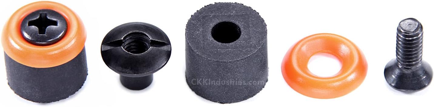 HolsterSmith - DIY Holster Making Kits - 1-Piece Adjustable Retention Holster Design (Inside-The-Waistband/IWB) - KYDEX-BOLTARON - (Select Colors) - FOMI (Select Sizes) - (w/Finishing Washers)