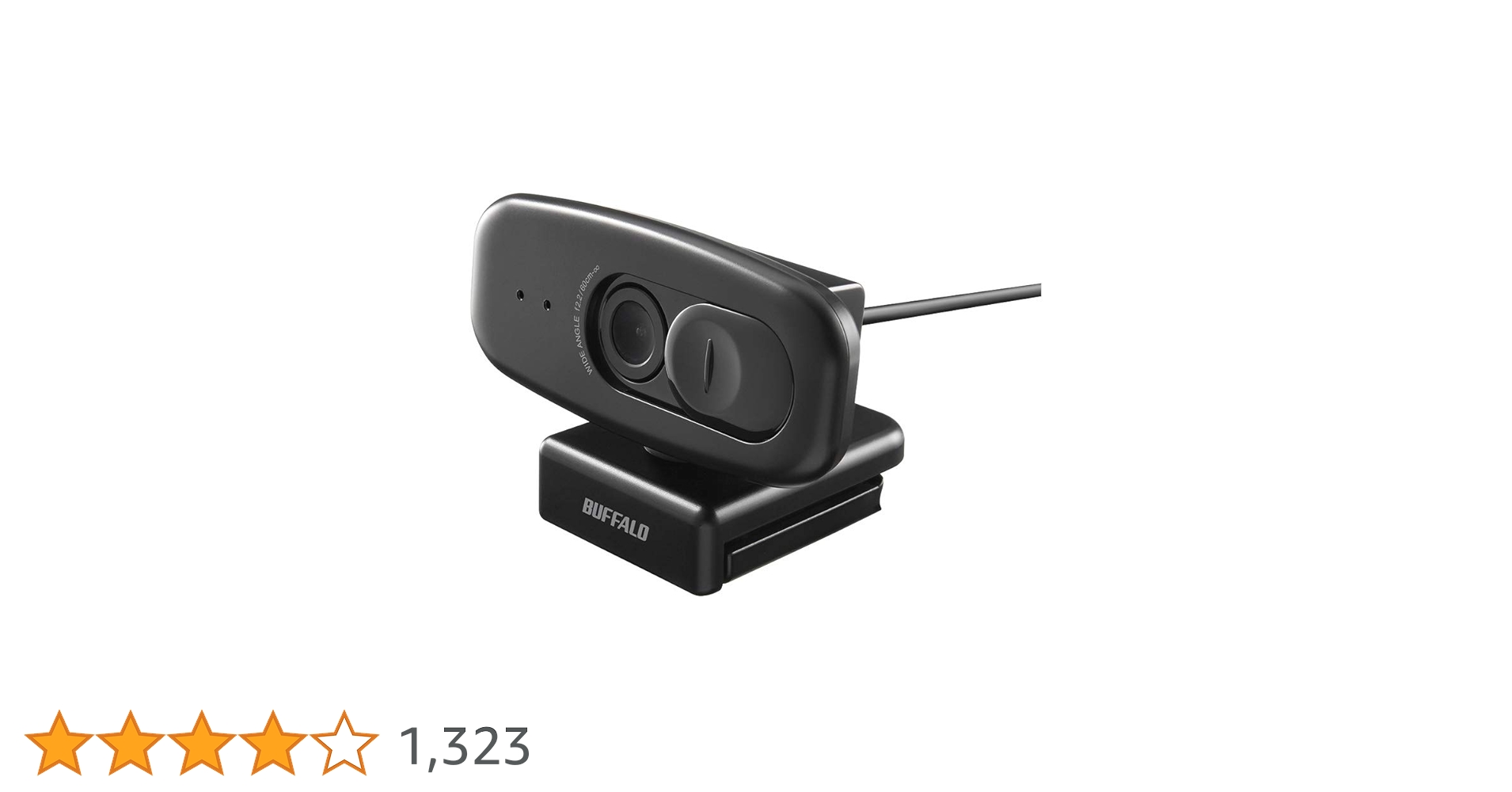 Buffalo - 新品！未使用未開封！webカメラ Amazon.co.jp: バッファロー WEBカメラ 120万画素 1280x720 HD