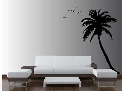 Innovadoras plantillas de palmera con diseño de pájaros gaviota 1107 de 98in 9 pies de alto Innovadoras plantillas de palmera con diseño de pájaros gaviota 1107 de 98in 9 pies de alto