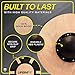 URBNFit Balance Board Trainer - Wooden Wobble Balancing Board for Core Stability, Strength Training & Flexibility - Wobble Board w/Workout Guide to Exercise at Desk or Home Gym﻿