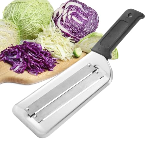 Cortador doble cuchilla de acero inoxidable