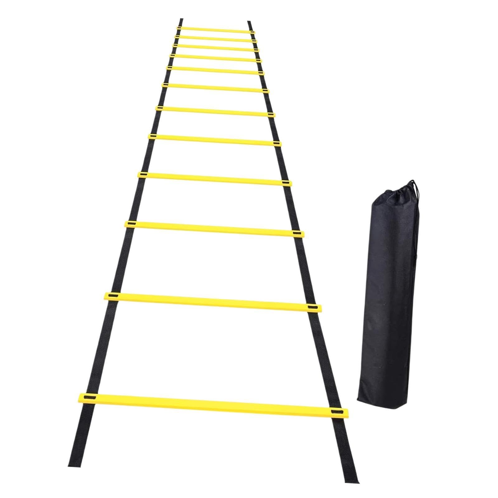 The Style Sutra Agility Ladder Foot Exercise Improves Coordination Jumping Obstacles Folding 6 Meters 12 Sections|1 Agility Ladder| Training Aids-image-12