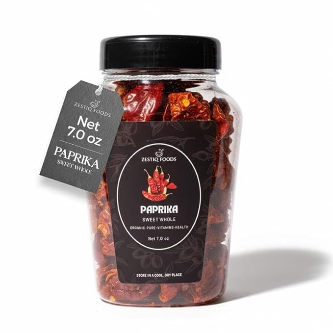 Zestiq Foods Pimentón Dulce Entero Orgánico 7 oz