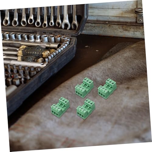 Bornier à vis 5,08 mm Luxshiny vert pour réparer vos circuits électriques