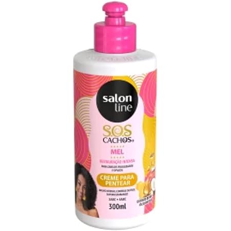 Amazon Com Linha Tratamento Sos Cachos Salon Line Condicionador Mel Cachos Intensos 300 Ml Salon Line Treatment Sos Curls Collection Intense Curls Honey Conditioner 10 14 Fl Oz Beauty Personal Care