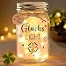 Luckeey Gl&uuml;ckslicht, Geschenke f&uuml;r Frauen, LED Flaschenlicht mit Spruch, Geschenk Geburtstag Geldgeschenke Hochzeit Geschenk mit Kleine Karte, Dekolicht Einzugsgeschenke f&uuml;r Frauen M&auml;nner
