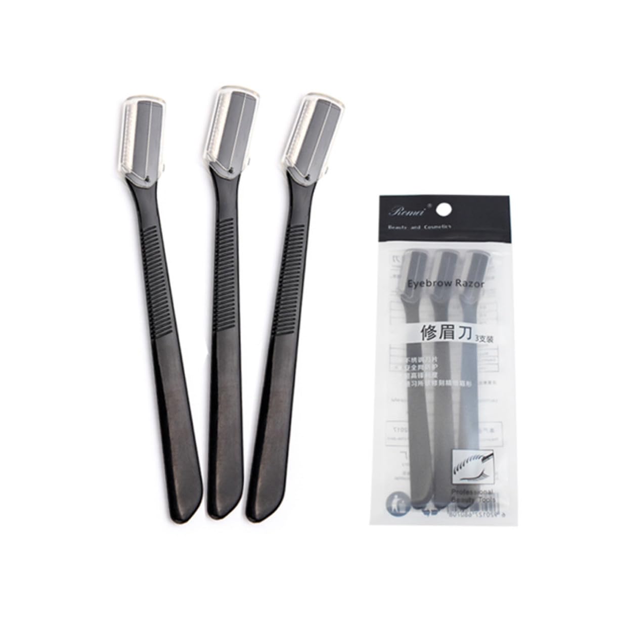 Healeved 36stücke Augenbrauenrasierer Multifunktionale Sichere Augenbrauentrimmer Für Präzises Styling Praktische Make-up Zubehör Für Unterwegs