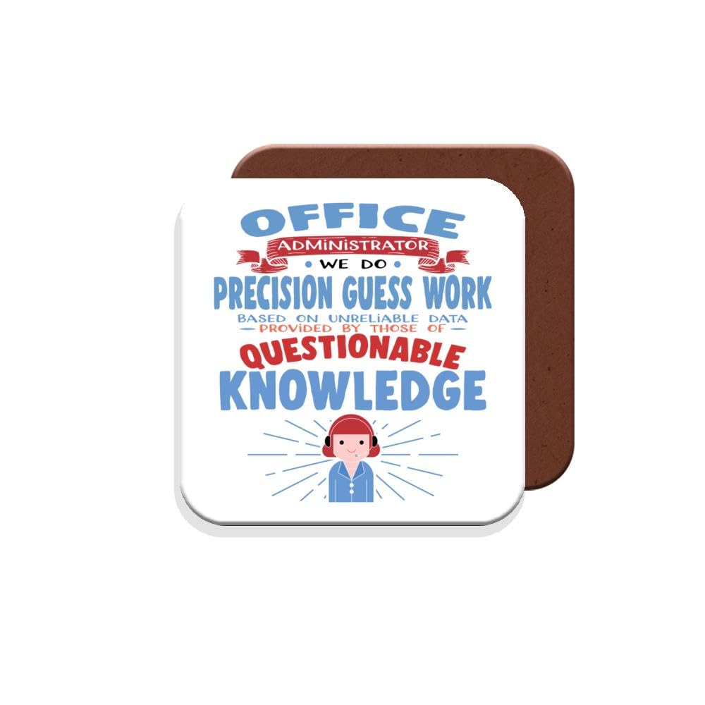 Muggz Coaster Gift For Office Administrator - Giftset - Made By In The Uk