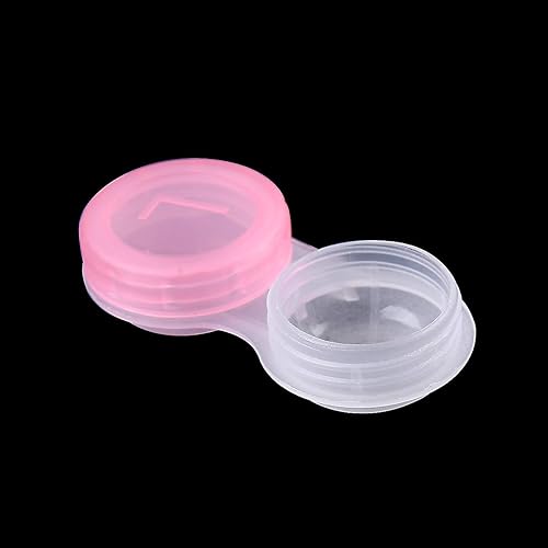 Miniatura 7 de Teemico Estuche colorido para lentes de contacto de 60 piezas, contenedor para lentes de ojos, contenedor de almacenamiento en remojo, kit de viaje
