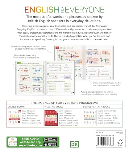 English for Everyone Everyday English: Learn and Practise Over 2,500 Words and Phrases (DK English for Everyone)