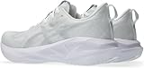 ASICS Men's NOVABLAST 5 Running Shoes, White/Piedmont Grey, 10 UK - 3