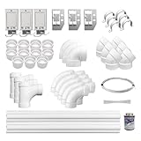 Central Vac Electric Installation Kit (3), 80 ft. of Pipe