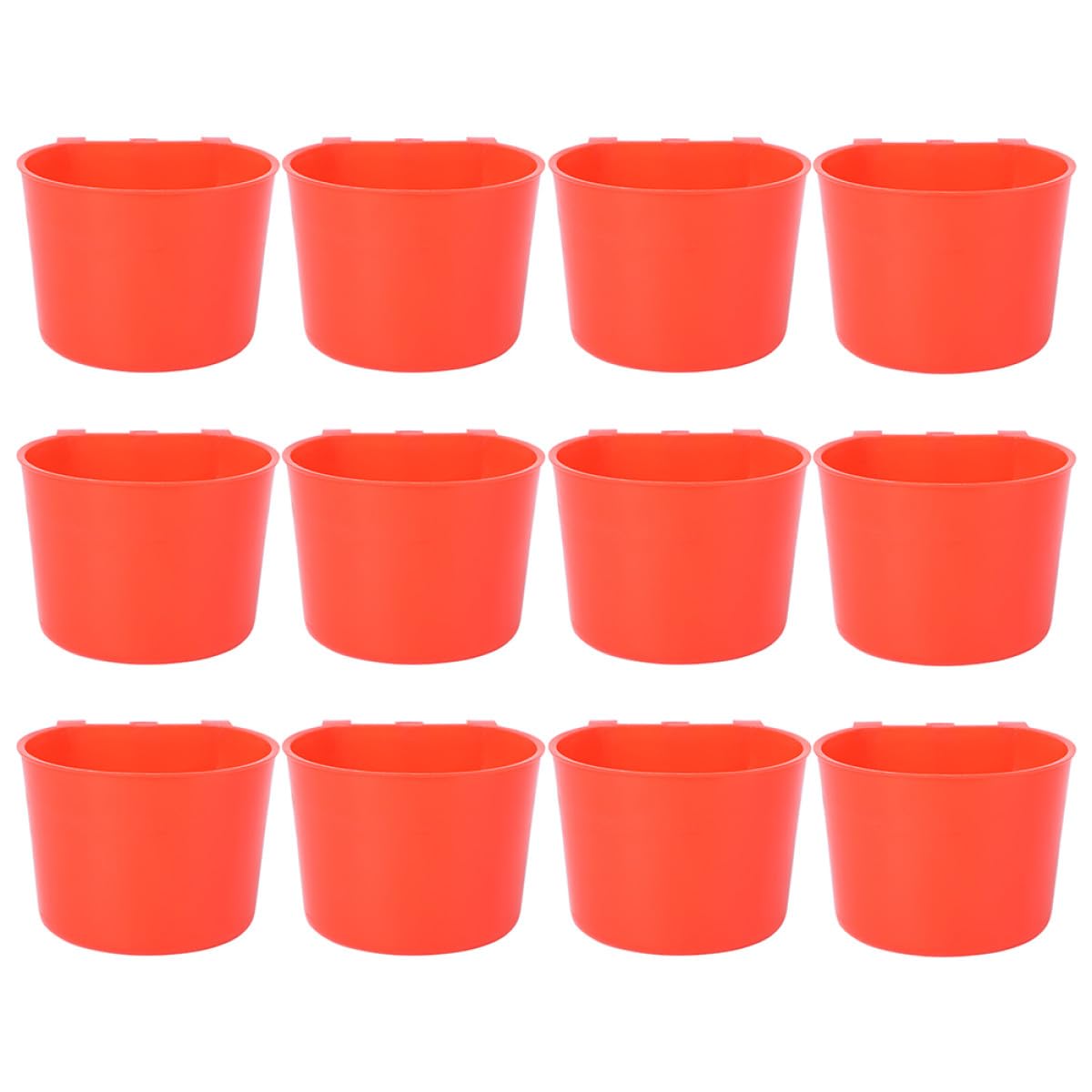 Mangeoires pour perroquets lavables ERINGOGO Lot de 12 gamelles légères de cage