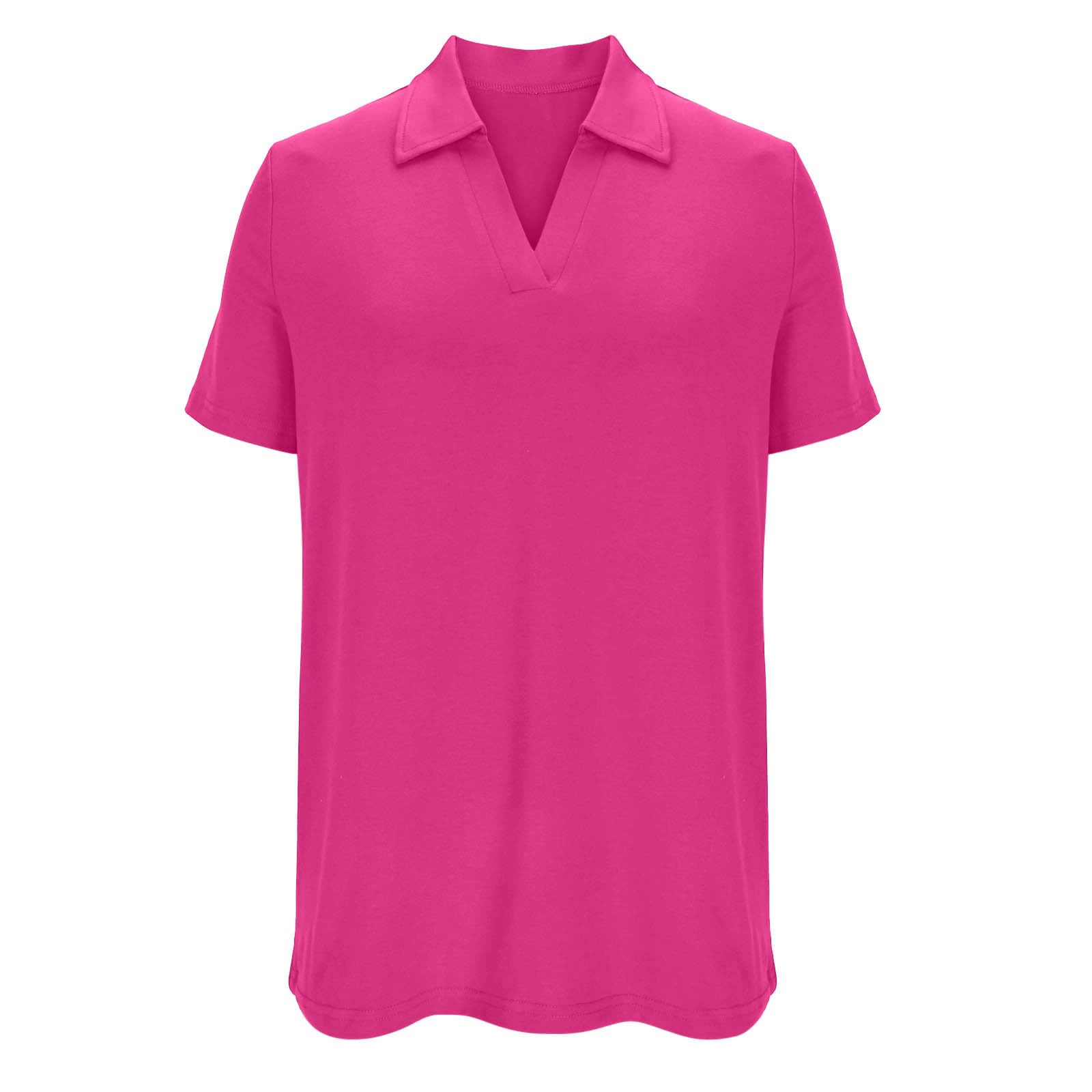 Women's Golf Shirts Short Sleeve Polos Collared Tennis T Shirt Dressy Casual V Neck Business Tunic Top Summer Tshirt - 5