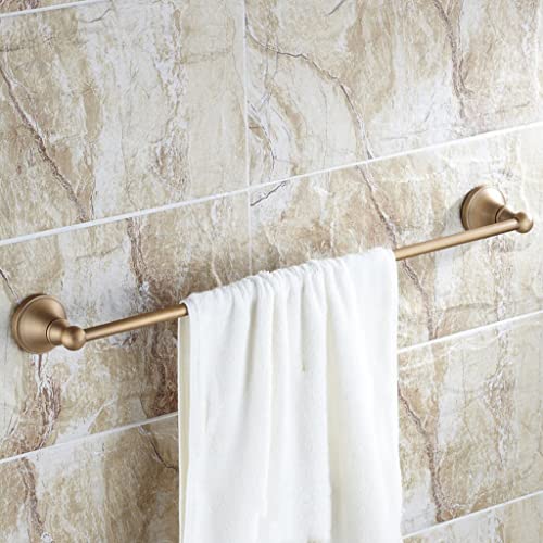 Porte-serviettes pour salle de bain étendue barre unique antique 45