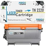  Mondo Stampa - TN2220 Compatible Cartouches de Toner Remplacement pour Brother HL 2240, 2270DW, 2250,7360,7460,7860- 2600 pages