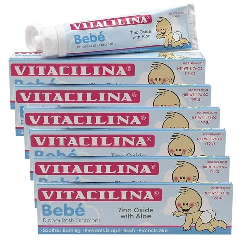Image of Vitacilina Bebe Diaper Rash Ointment 1.76 oz., 6 Pack