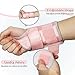 NuCamper Wrist Brace for Carpal Tunnel Relief, Adjustable Wrist Support Splint Hand Brace for Men Women, Wrist Stabilizer Night Support for Pain Relief,Tendinitis,Arthritis (Right Hand, S/M)
