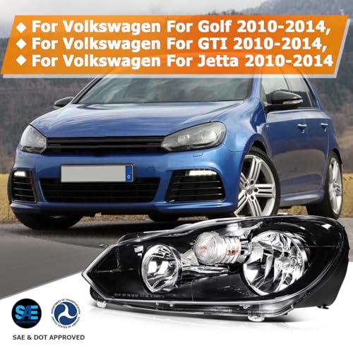 LBRST Headlight Assembly Fit for Volkswagen Golf for Jetta 2010-2014 by LBRST - Used condition - Image 2
