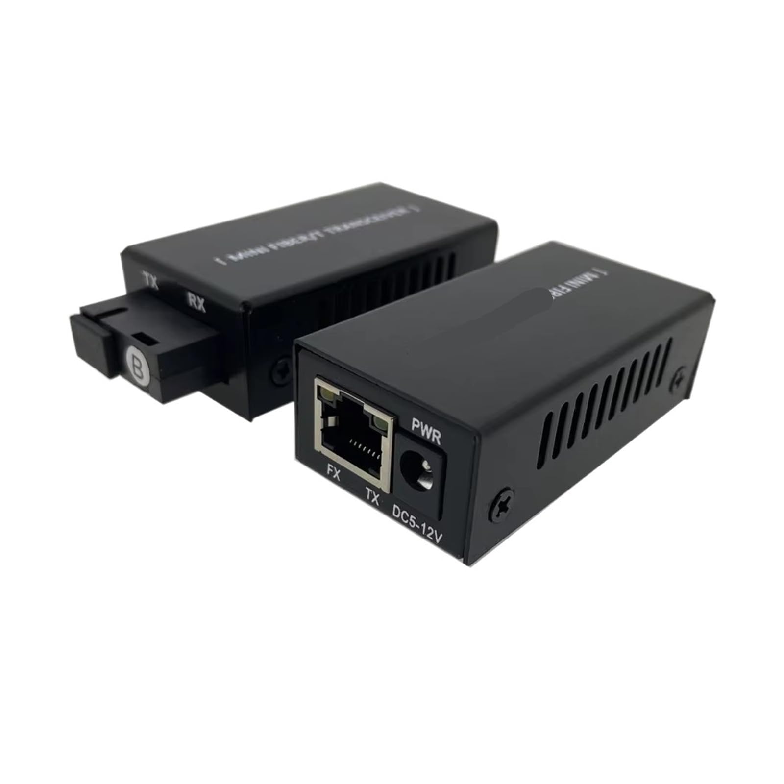 1 paire de convertisseurs fibre optique Gigabit 100/1000 Mbps SC vers commutateurs Ethernet