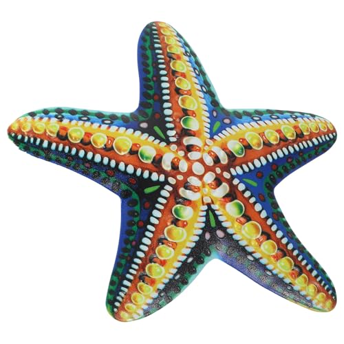 Toyvian Estrella de Mar Metálica Decorativa de Hierro Resistente para Pared Arte Mural Náutico para Jardín y Hogar Escultura Duradera y Antióxido para Salón y Balcón