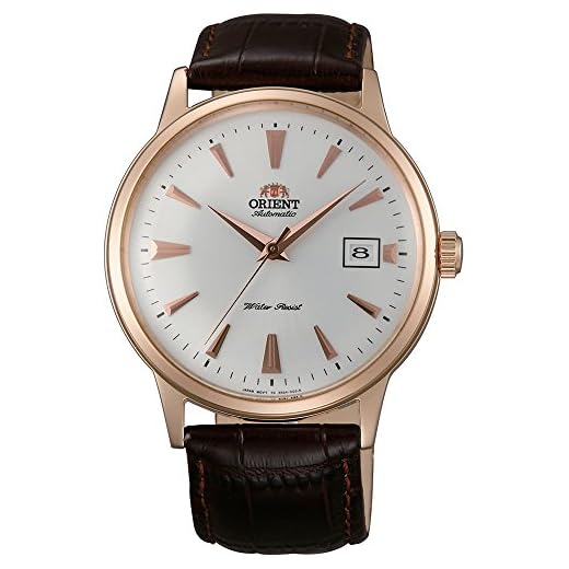 Orient Reloj Analógico para Hombre de Automático con Correa en Cuero FAC00002W0