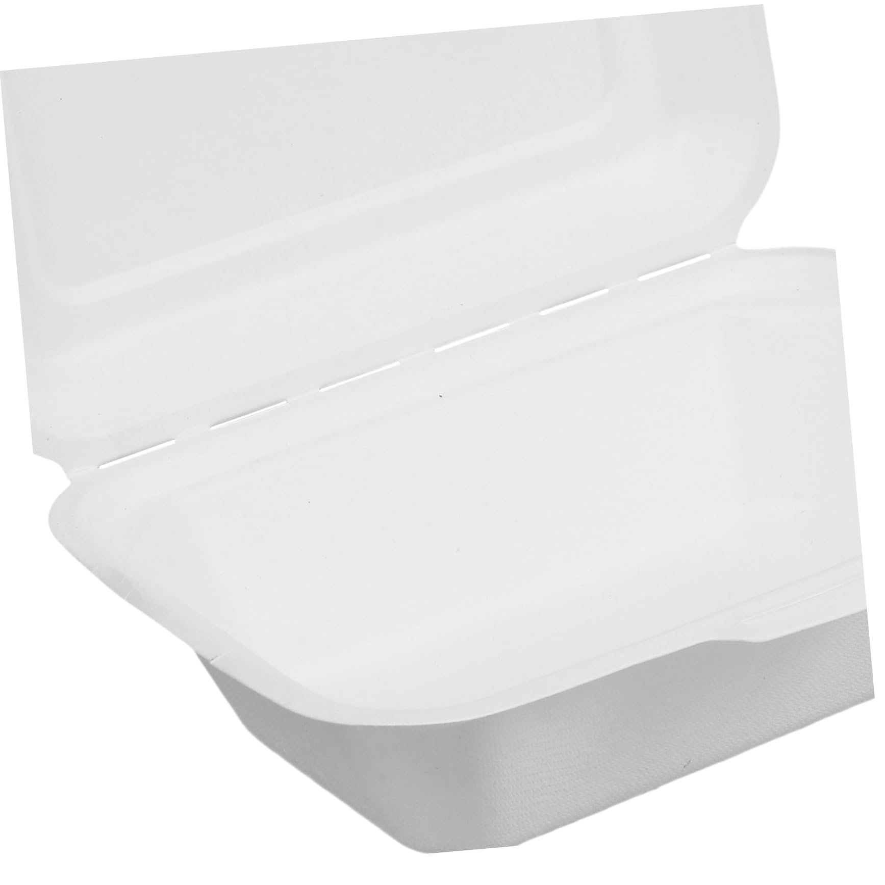 SOLUSTRE 100piezas Cajas De Comida Desechables Biodegradables Envases Para Comida Para Llevar Recipientes Prácticos Para Snacks Hamburguesas y Frutas Ecológicos y Seguros Para Alimentos