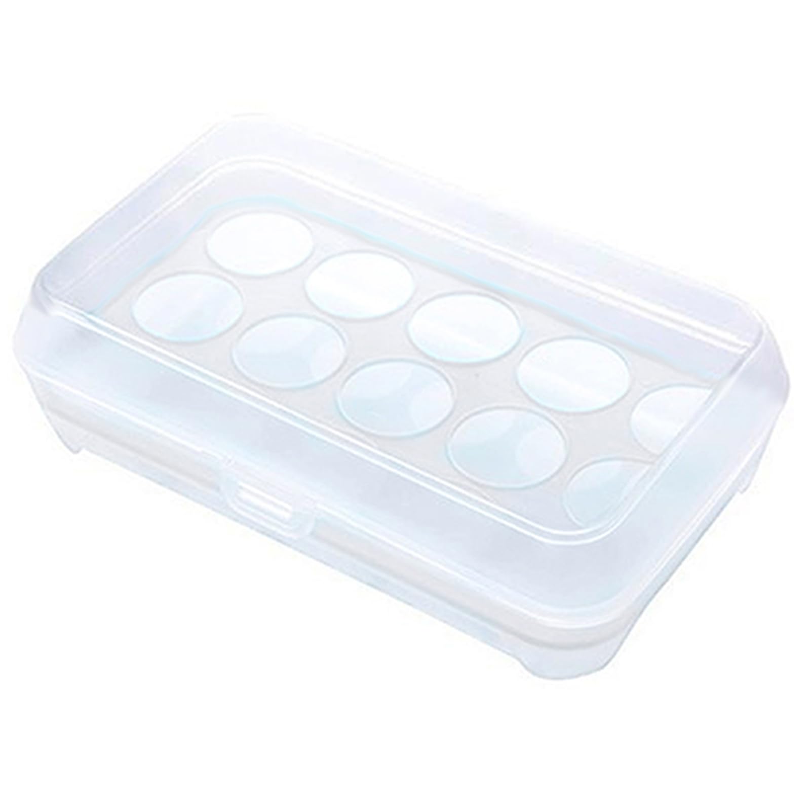 matumou Egg Storage Holder -collision Plastic Transparent 15 Grids Plastic Transparent Eggs Preservation Box Egg Storage Container