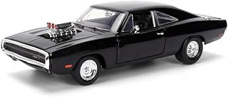 JADA TOYS 1/24 ワイルドスピード 1970 Dodge Charger R/T 1327 ドム ダッジチャージャー ダイキャストミニカー ブラック FAST & FURIOUS [並行輸入品]