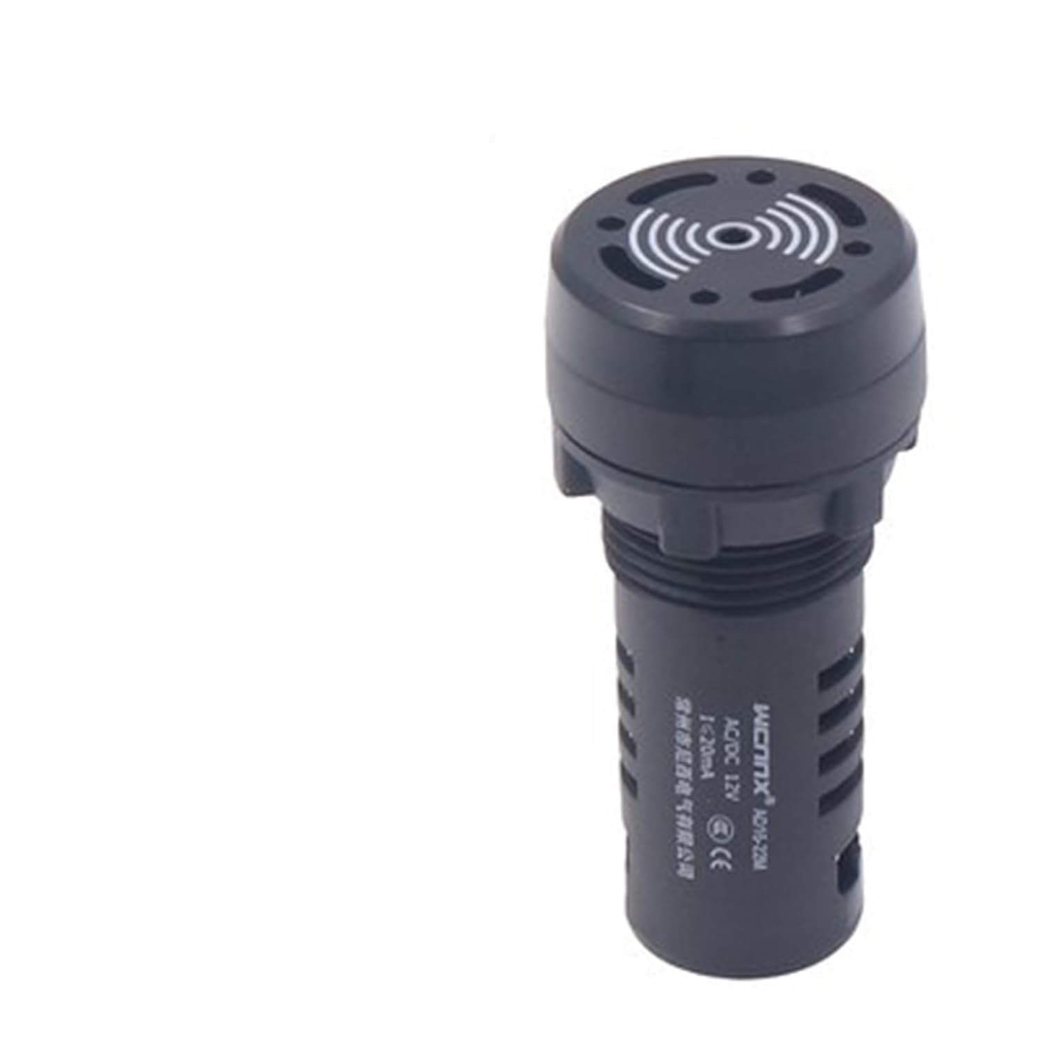 1Pcs AD16-22SM 22mm LED Flash Signal Light Audible Buzzer Warning Light Red Green Yellow Black White 12V 24V 110V 220V(70R,110V)