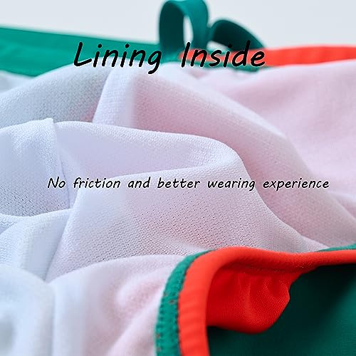 ZONBAILON Men's Sexy Swim Briefs Bikini Swimsuit Swimwear Fashion Stretchy with Adjustable Drawstring3