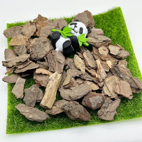 Woohome Model Scenery Tree Bark Miniature Bark Diorama Materials, Diorama Supplies Kit for Micro Train Landscape Railway Sand Table, 12~25mm - Image 2