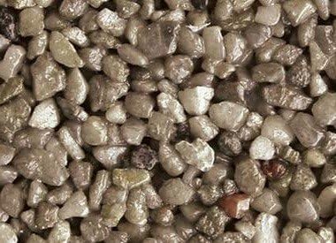 Colored Quartz Gravel Pebbles (S9202) Gray, 10 lbs