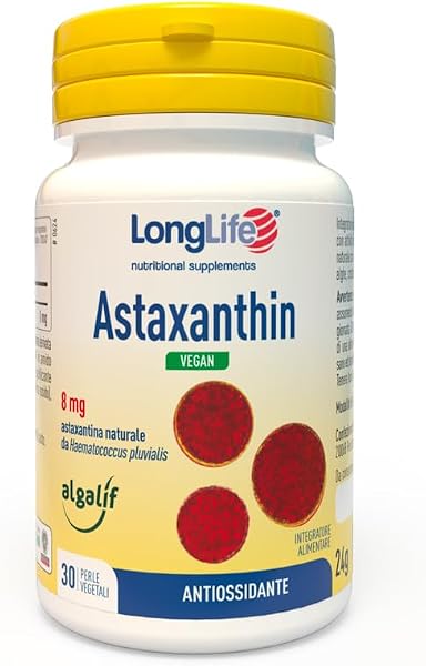 LongLife Astaxantina Vegan 8mg 30 capsule