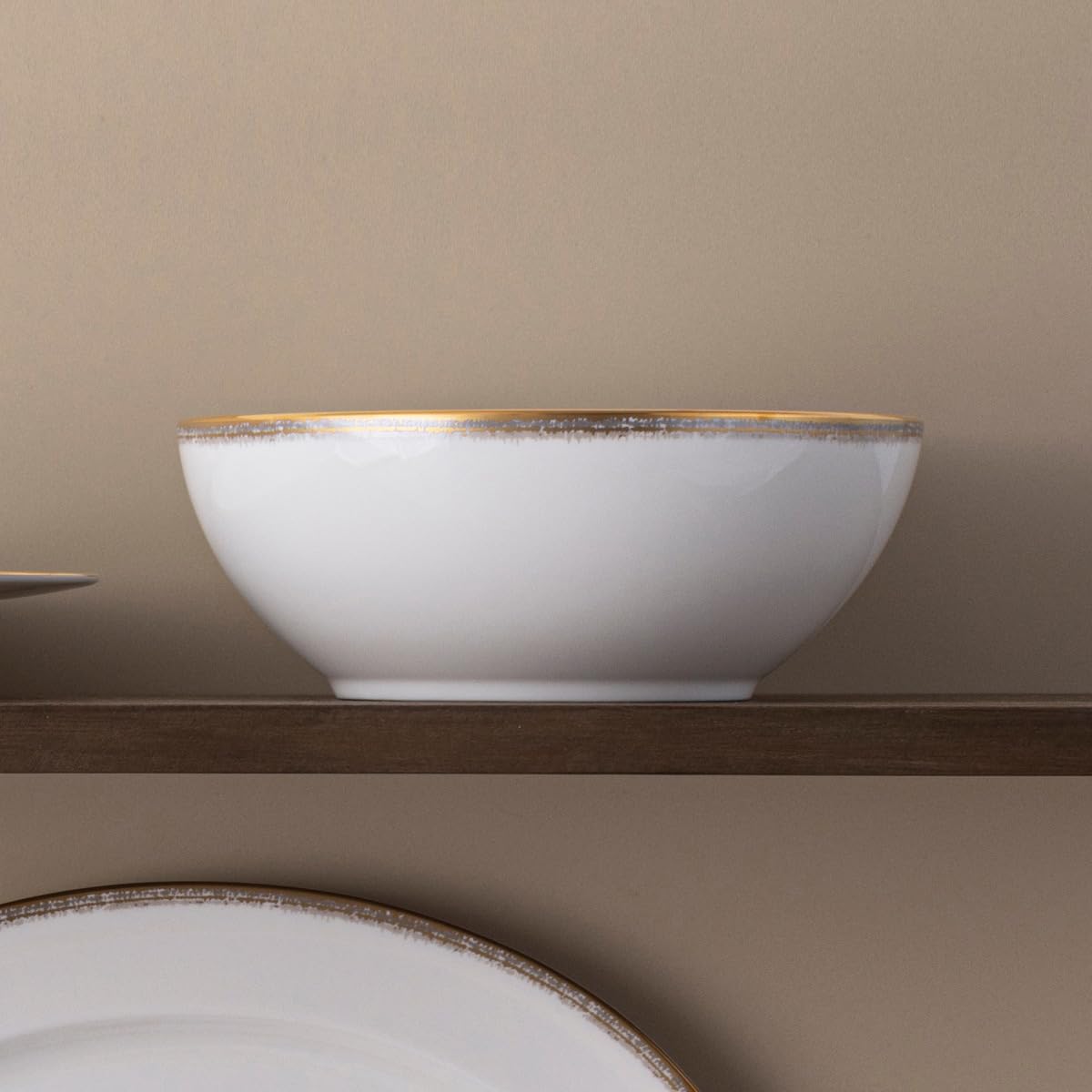 Noritake Haku Schale rund Gemüse 200 ml in weiß