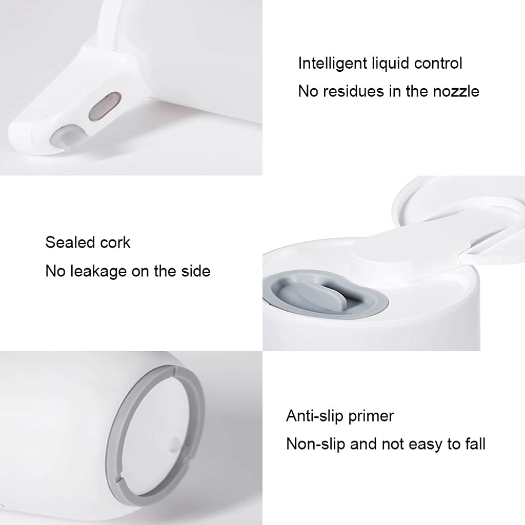 Dispenser di sapone per le mani Distributore di sapone da 250 ml, disinserimento a mano ricaricabile, adatto for bagno, cucina, hotel e ristorante Bottiglia di lozione ricaricabile ( Color : Black )