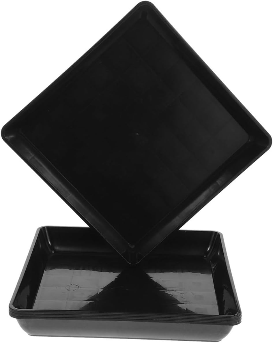 BESPORTBLE 12pcs Heavy Duty Plastic Plant Saucers for Use Drip Trays for Flower Pots Versatile Plant Trays for Potted