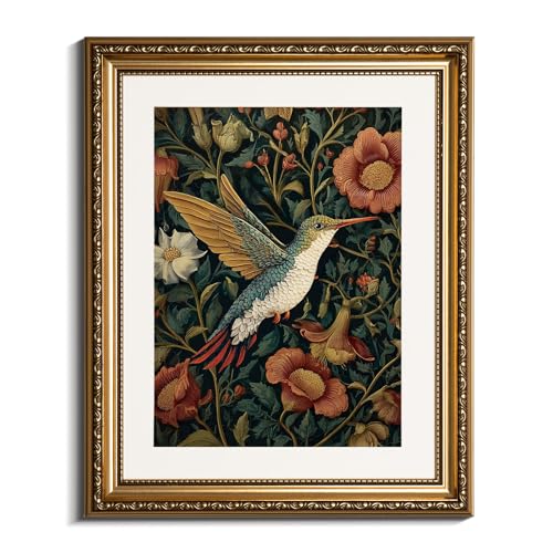 InSimSea Gold Picture Framed Wall Art, Living Room Vintage Moody