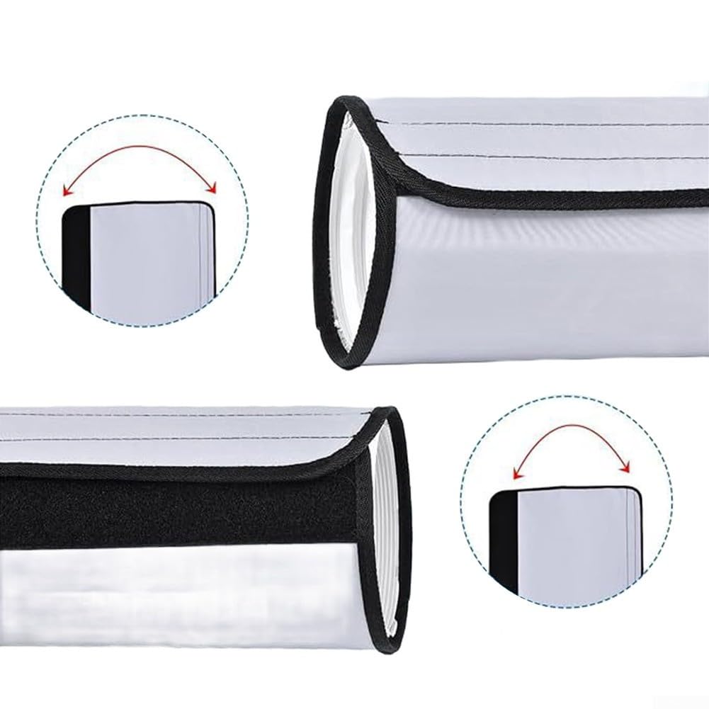 Manguera de aire acondicionado portátil Ilat, cubierta térmica Sve para conducto de escape, kit de envoltura de tubo de ventilación de CA, conducto de refrigeración térmico, tubo de eficiencia